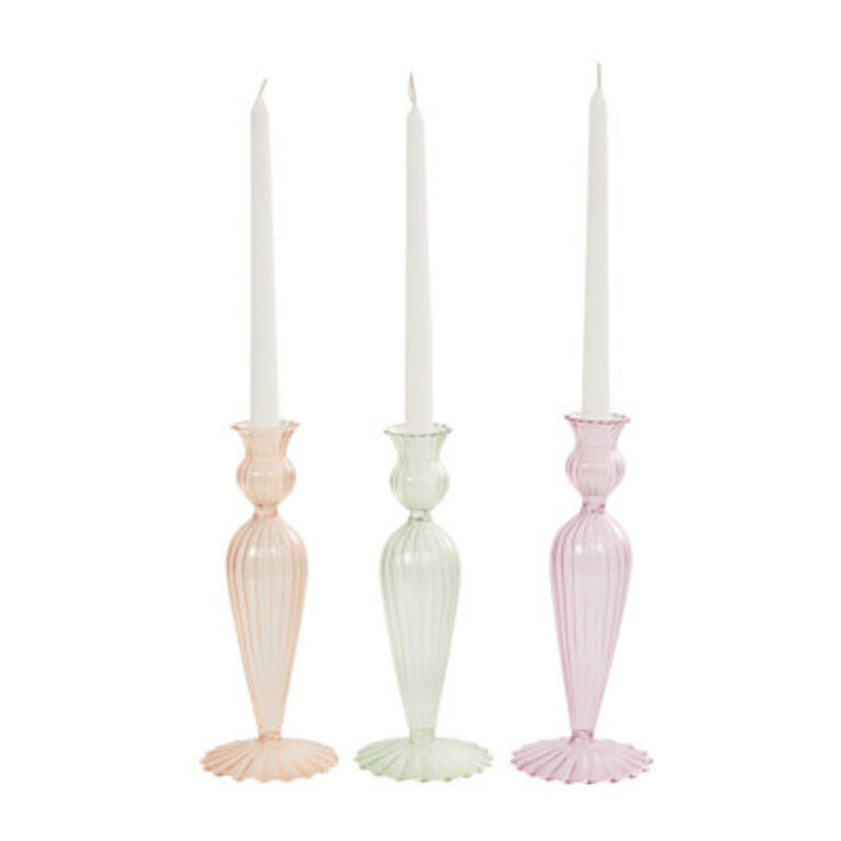 Jahmar Glass Tabletop Candlestick