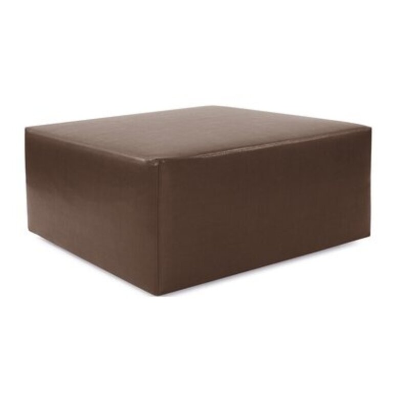 St James Square Pouf Color: Pecan