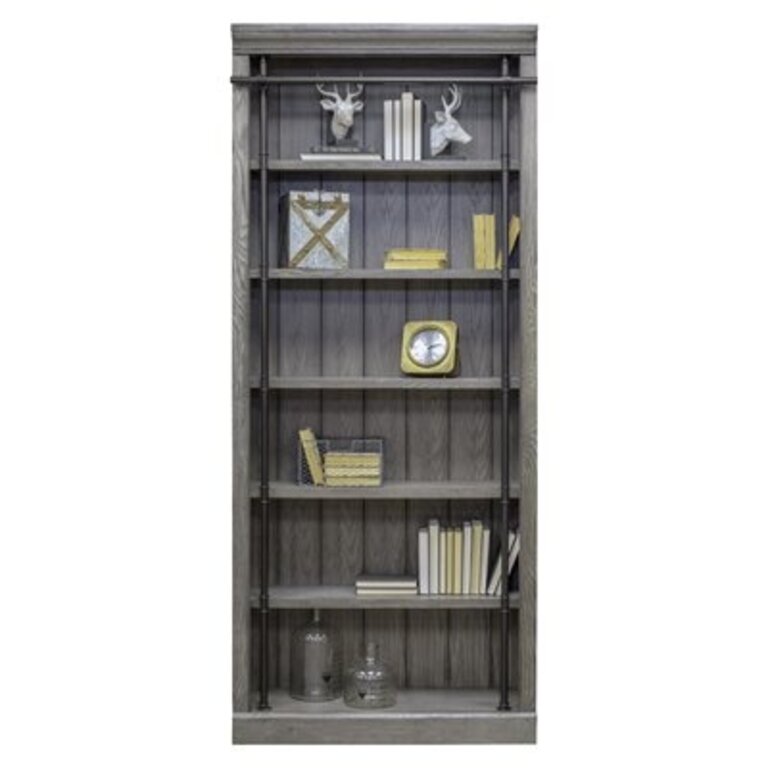 Lorna Bookcase Color: Gray