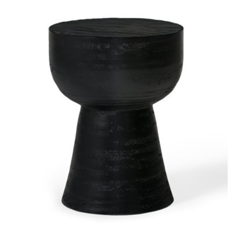 Moreno Solid Wood Block End Table