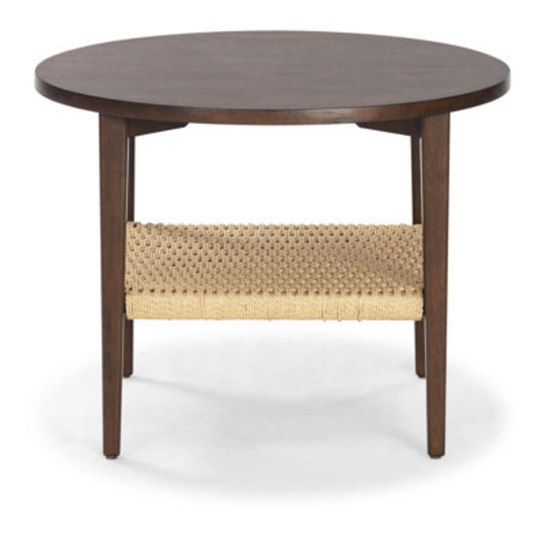 Solid Wood End Table Color: Walnut
