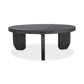 Broc 3 Legs Coffee Table Color: Black