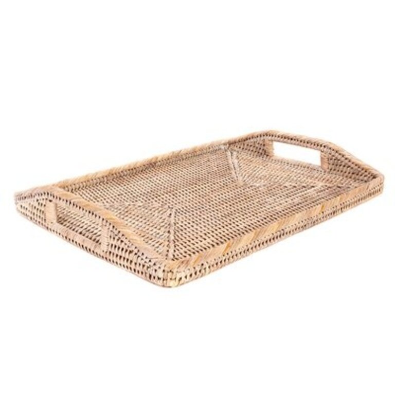 Panya Serving Tray Color: White Wash