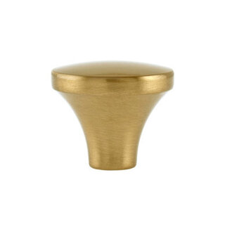 Lancaster 1 1/8" Diameter Knob Finish: Satin Brass