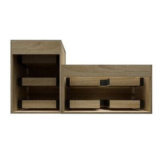 Albizu 43" Wall-Mounted Single Bathroom Vanity Base Finish: Coffee