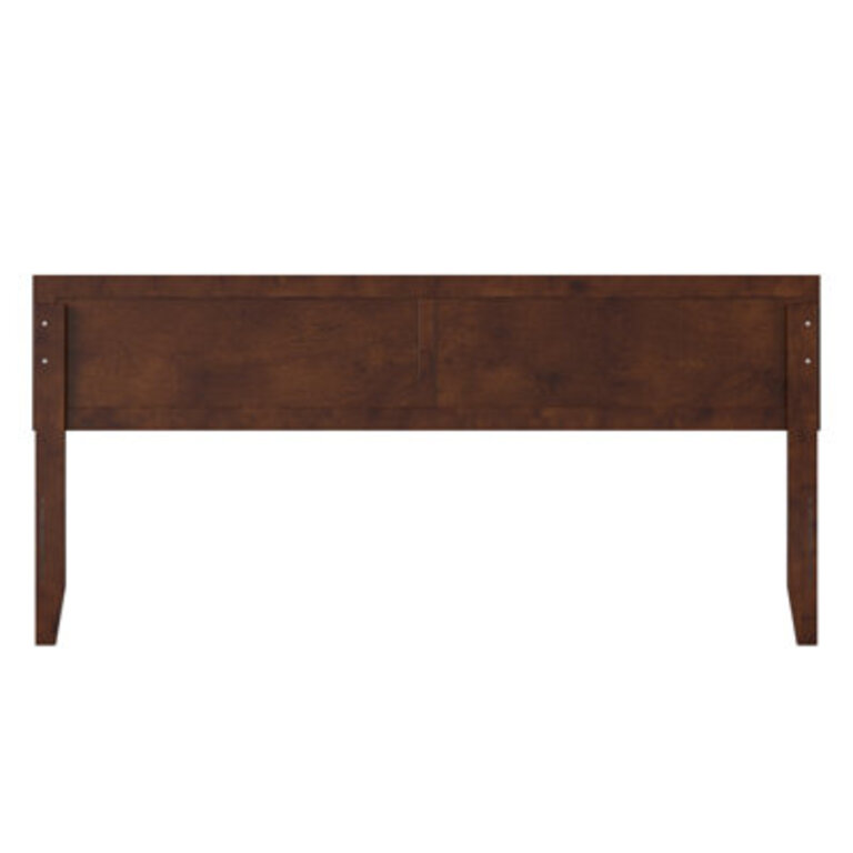 Avaleen Solid Wood Headboard Size: King, Color: Walnut