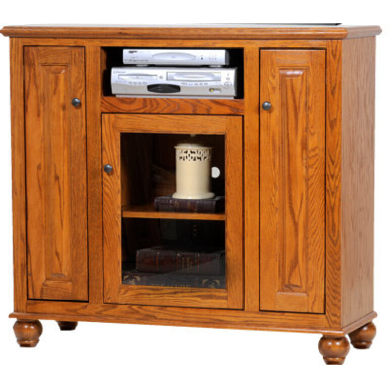 Spoffo Solid Wood TV Stand for TVs up to 58" Color: Light