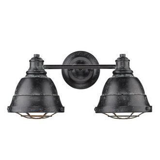 Skye 2-Light Dimmable Vanity Light Finish: Black Patina