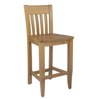 Henson Bar & Counter Stool Color: Cherry, Seat Height: Counter Stool (24" Seat Height)