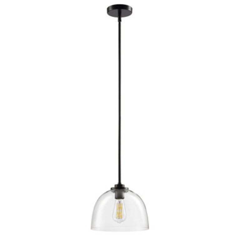 Sevierville 1 - Light Single Pendant Finish: Black