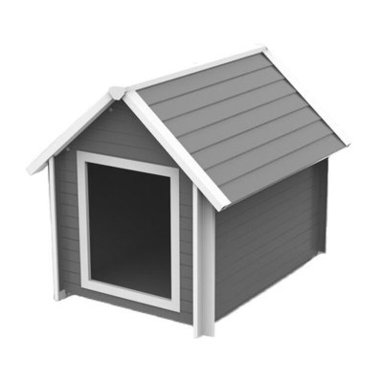 Achilles ECOFLEX Bunk Style Dog House Size: Large (36.22" H x 31.3" W x 36" D)