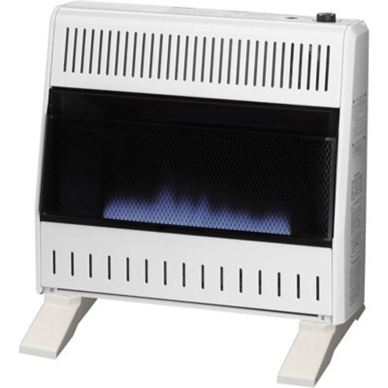 ProCom Heating Ventless Blue Flame Heater-30,000BTU, Manual Control Fuel Type: Natural Gas