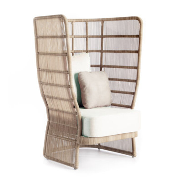 Rio Armchair with Sunbrella Cushions Cushion Color: Canvas Natural Sunbrella® Canvas