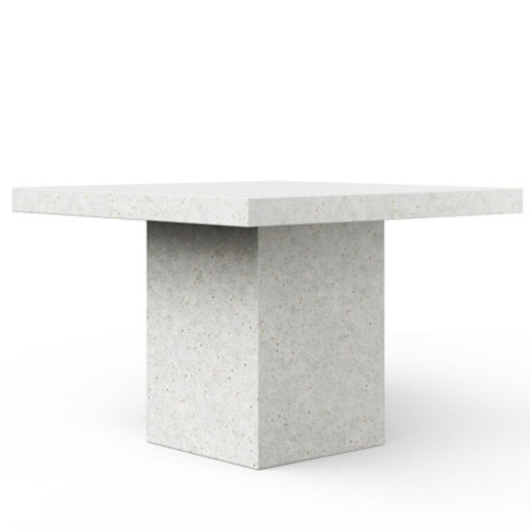 Kareen Bar & Counter Height Pedestal Dining Table Color: Ivory Terrazo, Height: 36.25" H