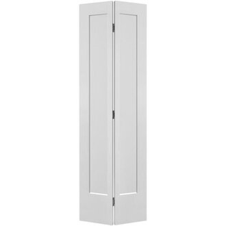 Paneled Manufactured Wood Primed Lincoln Park Interior Bi-Fold Door Size: 30" x 80"