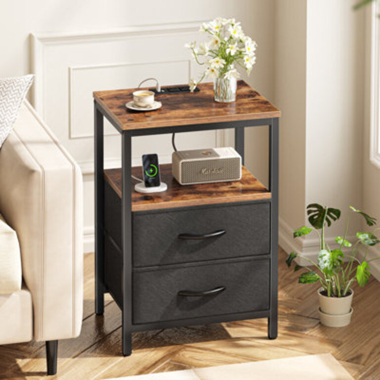 Molineux Metal Nightstand