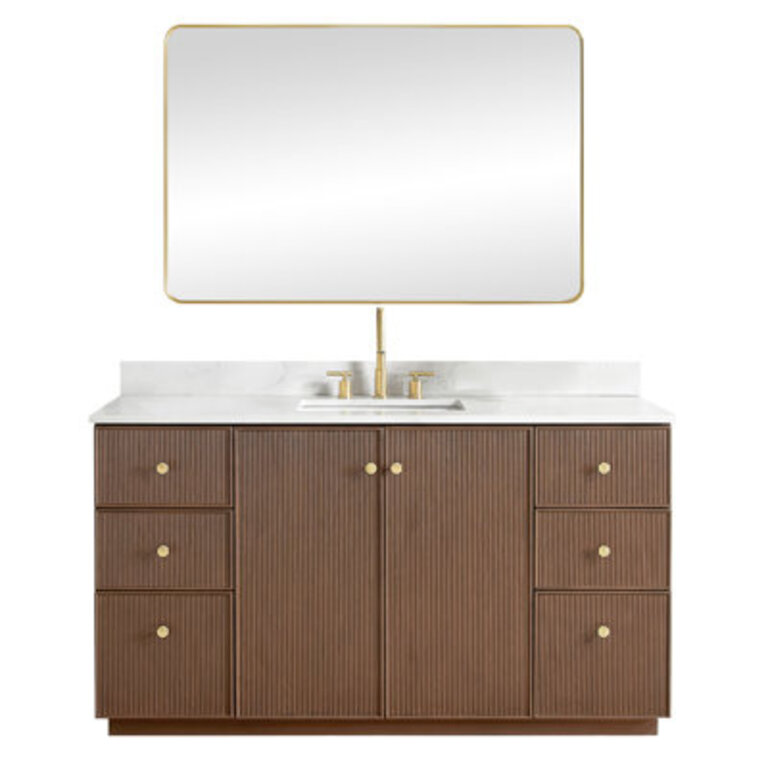 Free Standing Single Bathroom Vanity Mirror