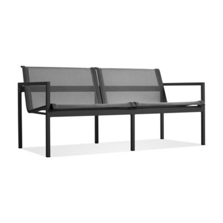 Skiff Outdoor 2 Seat Sofa Color: Carbon