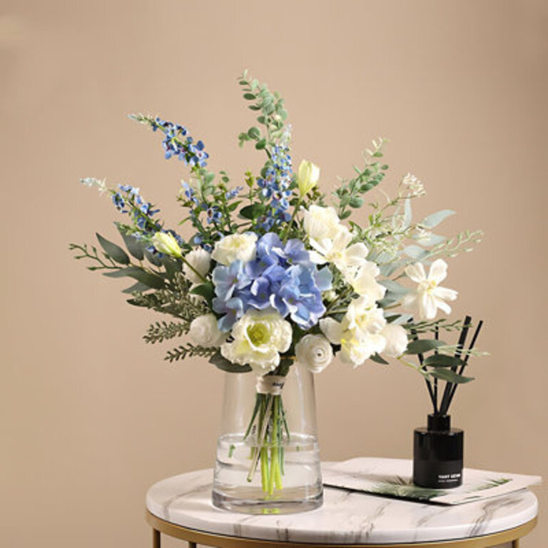 Artificial Flowers With Premium Quality, Table Centerpiece Floral Arrangement