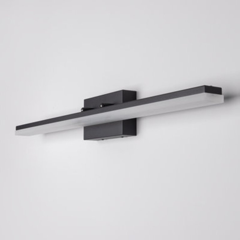 36'' Alfonza 1-Light Dimmable LED 36W Bath Bar Finish: Matte Black, Color Temperature: Cold White 5000K