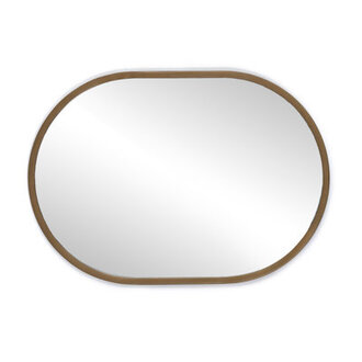 Dasha Mirror Finish: Matte Brass