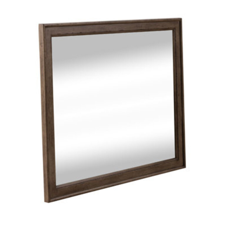 Miceala Dresser Mirror Finish: Light Brown