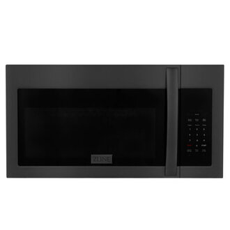 ZLINE 30" 1.5 cu ft. 900 - Watt  Over-The-Range Microwave Black Stainless Steel