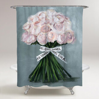 Damilola Floral Single Shower Curtain