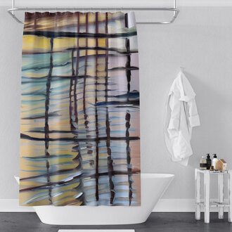 Shower Curtain Size: 72" H x 70" W