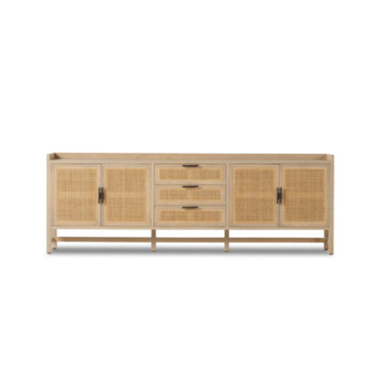 Aveen 96" Wide 3 Drawer Sideboard