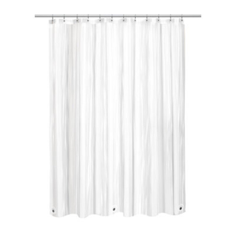 Jamarl Vinyl Shower Curtain Liner Color: Clear, Size: 84" H x 72" W