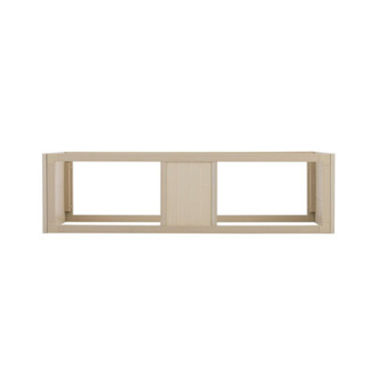 Deneishia Reptile Habitat Large Lounge Stacker Color: Maple, Size: 11.7" H x 18.54" W x 42.99" D