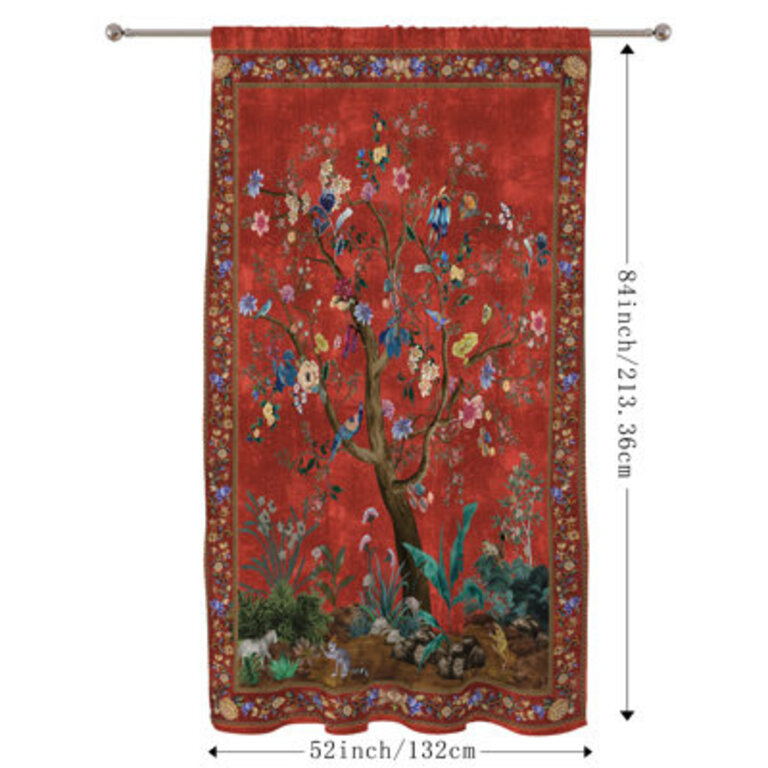 100% Polyester Blackout Window Curtain 1 Panel