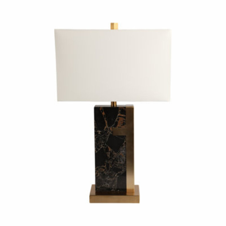 26" Gallant Marble Table Lamp