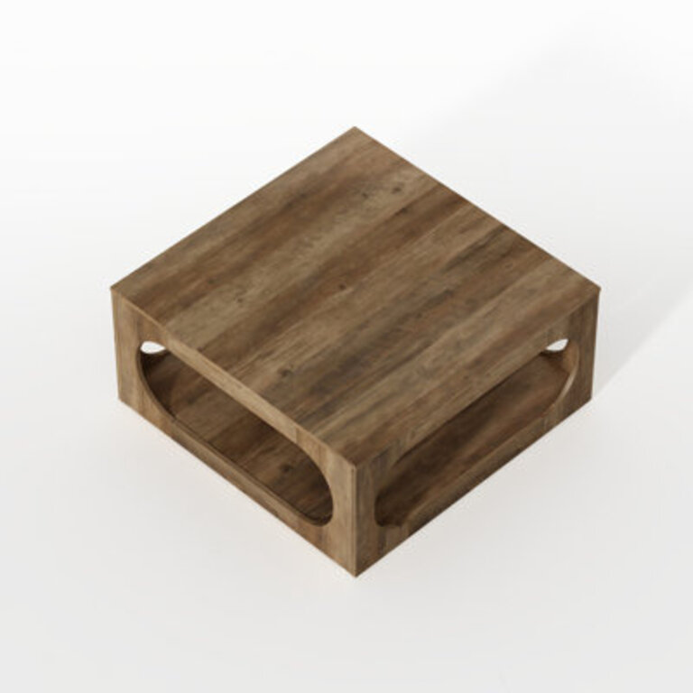 Northfleet Coffee Table Top Color / Base Color: Brown Top/Brown Base