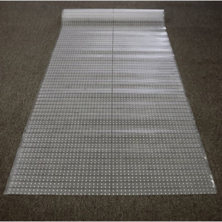 Clear Vinyl Plastic Premium Pvc Floor Protector For Carpet Sold By Linear Feet Rug Size: Runner 7"  x 27"