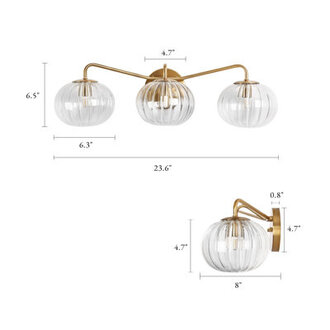 Ulah 3 - Light Vanity Light