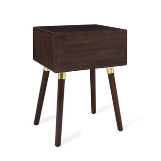 Anspach Nipe Solid Wood Nightstand