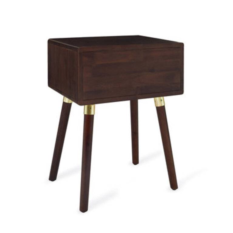 Anspach Nipe Solid Wood Nightstand