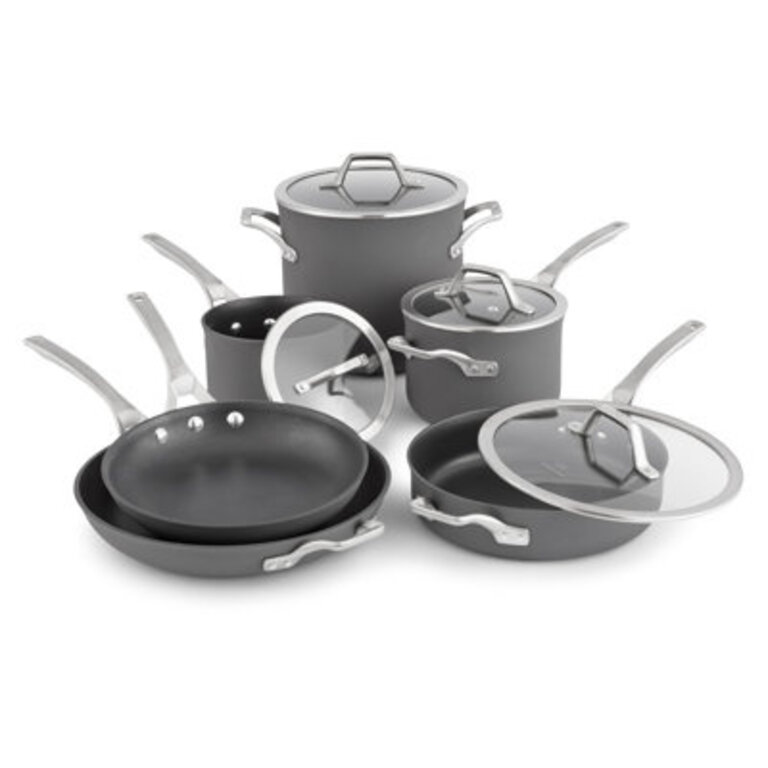 Calphalon Signature Hard Anodized Nonstick 10 Piece Cookware Set