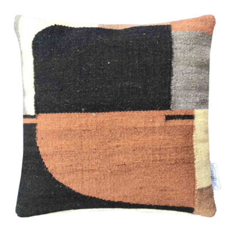 Criston Abstract Reversible Throw Pillow