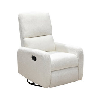Swivel Rocking Chair Recliner Chair Massage Upholstered Modern Glider with High Back