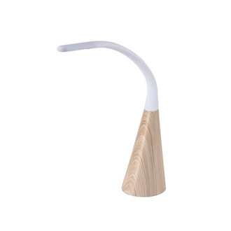 Silicone Neck Wood Grain LED Desk Lamp (51E6AAC199E74BB1A36D2CE3CC629FAB)