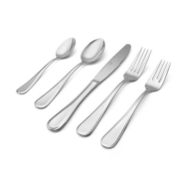 Mikasa Bravo 101-Piece 1810 Stainless Steel Flatware Set Service For 12