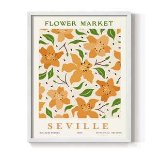 Matisse XXX Framed Print - Solid Wood Format: White, Overall Size: 10" H x 8" W