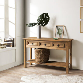 Dinnington 4799 Solid Wood Console Table