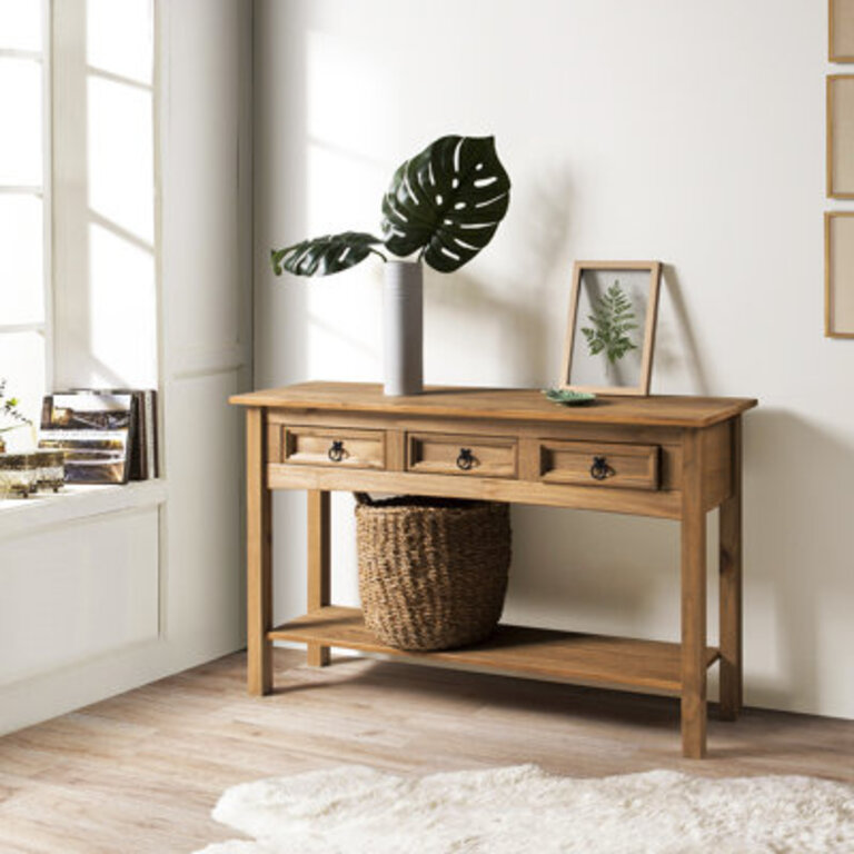 Dinnington 4799 Solid Wood Console Table
