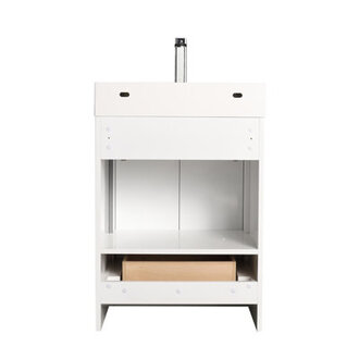 Laxita 23.63'' Single Bathroom Vanity with Top Base Finish: White