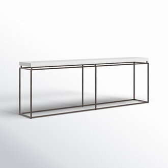 Bilbrook 80'' Console Table Color: White