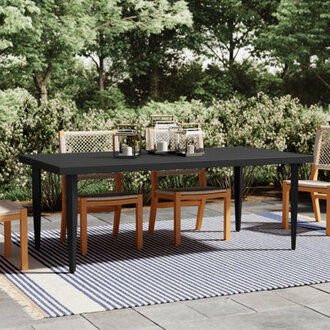 Serena 79" Metal Outdoor Dining Table